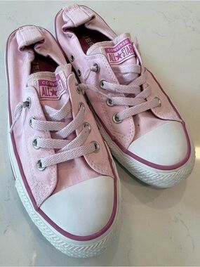 Converse All Star Low Top Shoreline Sneakers - Pink/Fushia